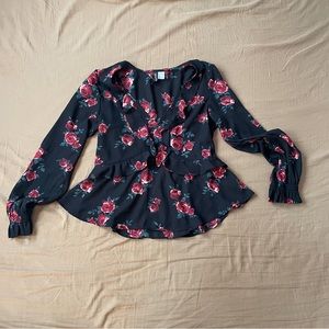 Business casual, floral top